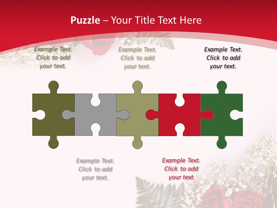 Rosebud Day Bloom PowerPoint Template