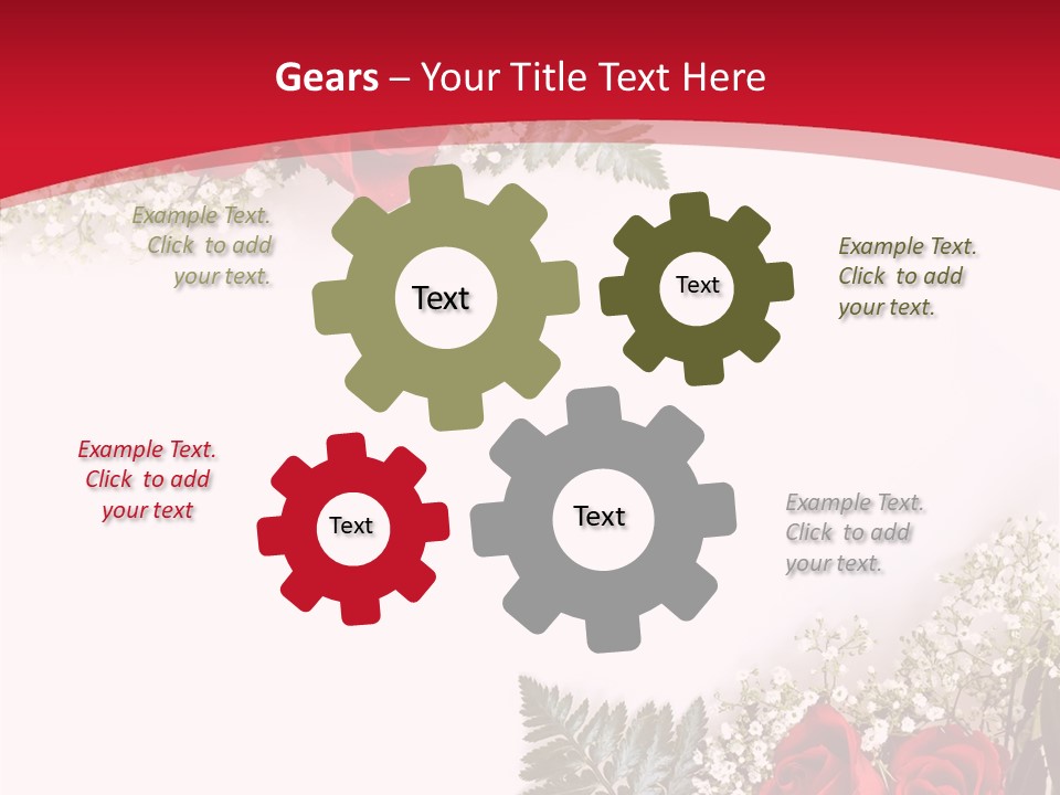 Rosebud Day Bloom PowerPoint Template