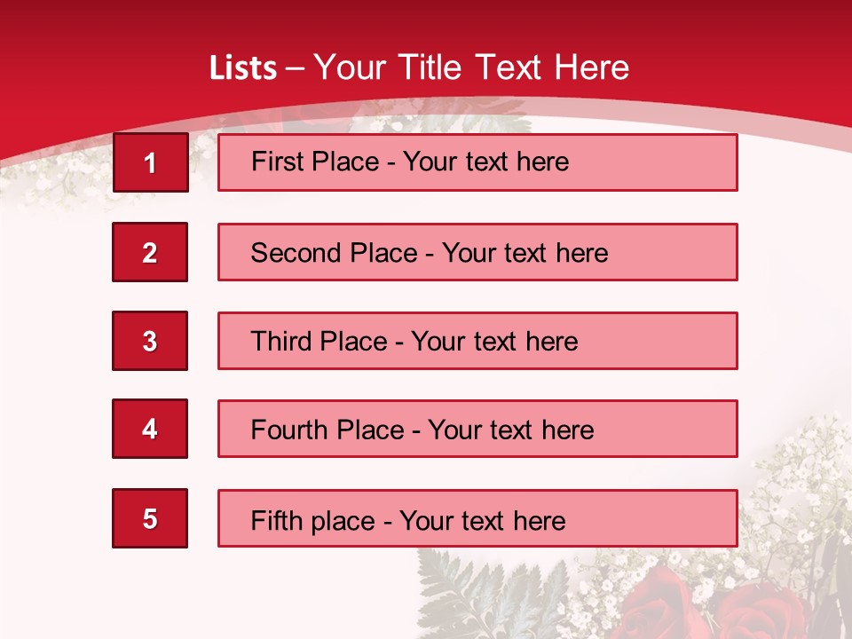 Rosebud Day Bloom PowerPoint Template