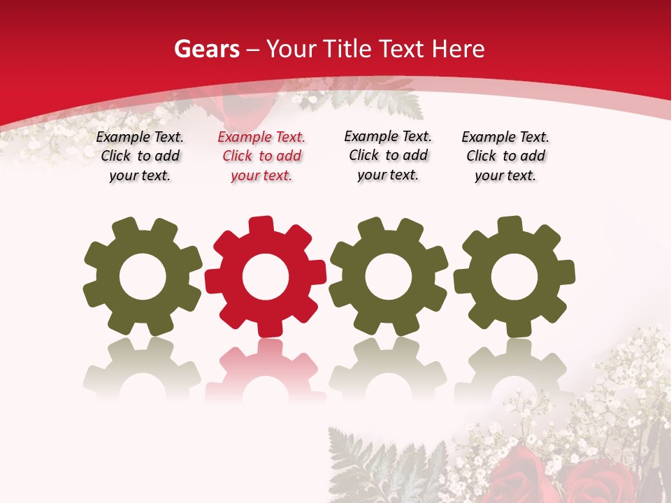 Rosebud Day Bloom PowerPoint Template