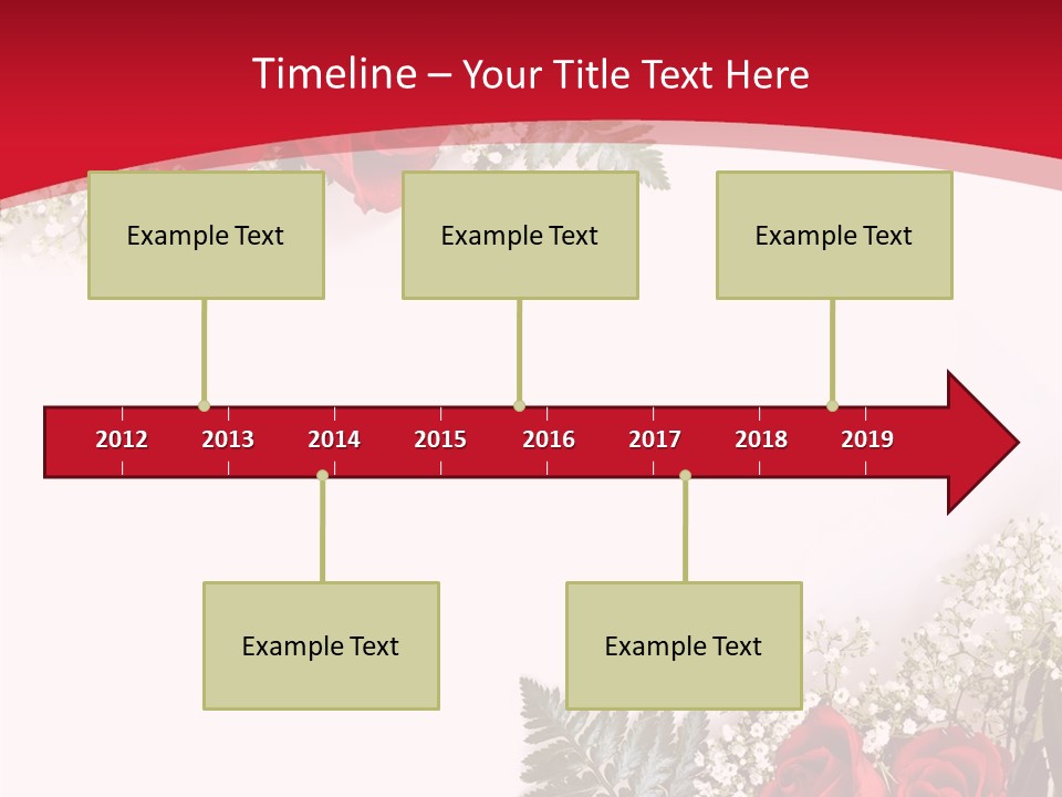 Rosebud Day Bloom PowerPoint Template