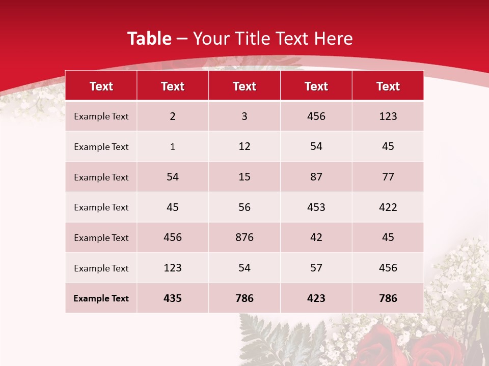 Rosebud Day Bloom PowerPoint Template