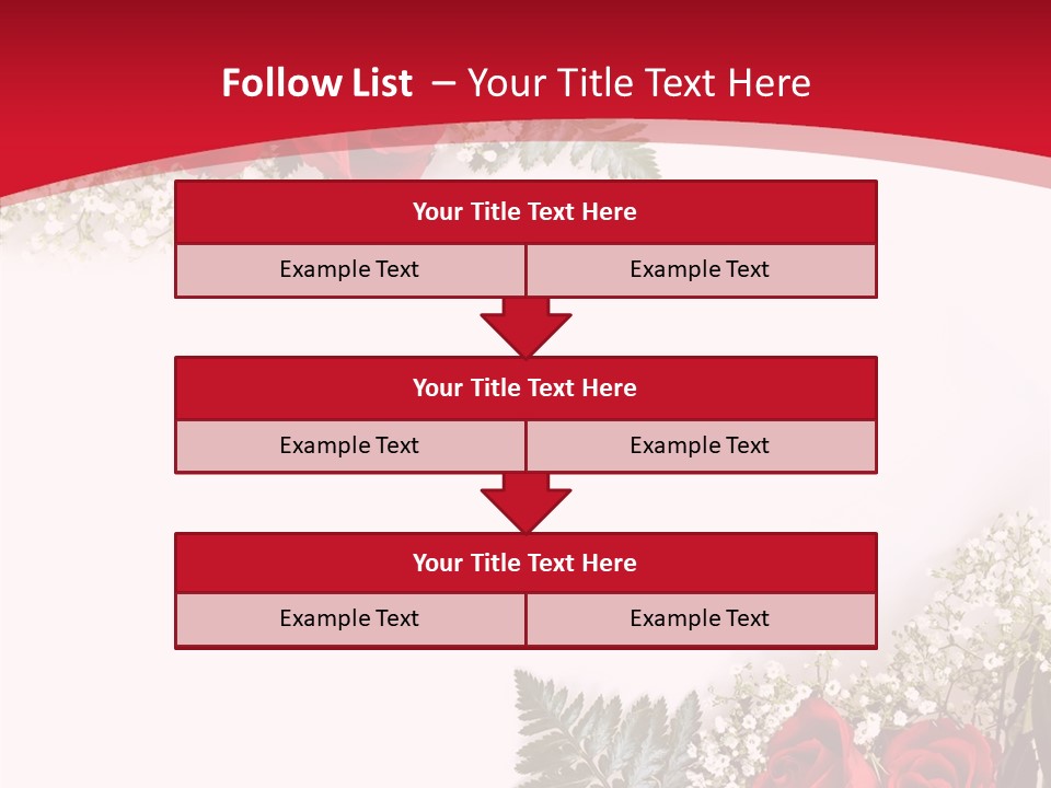 Rosebud Day Bloom PowerPoint Template