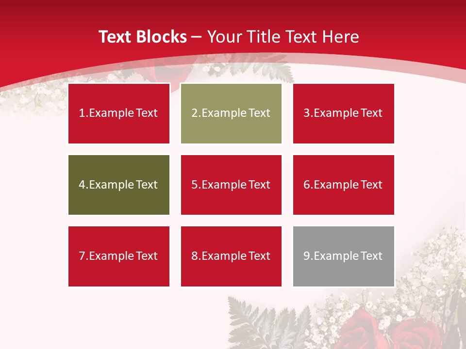 Rosebud Day Bloom PowerPoint Template