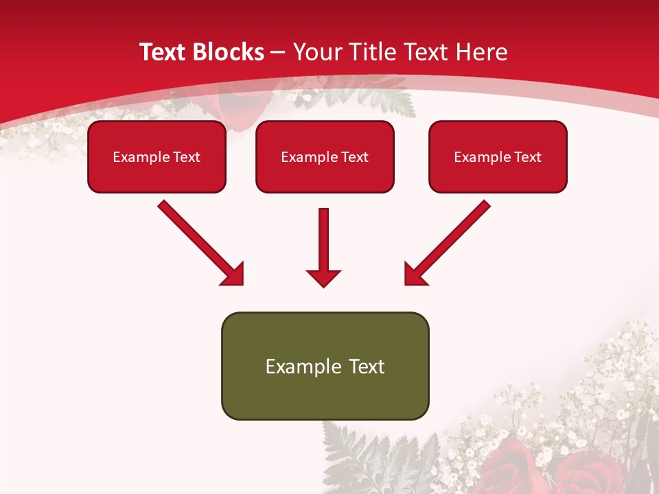 Rosebud Day Bloom PowerPoint Template