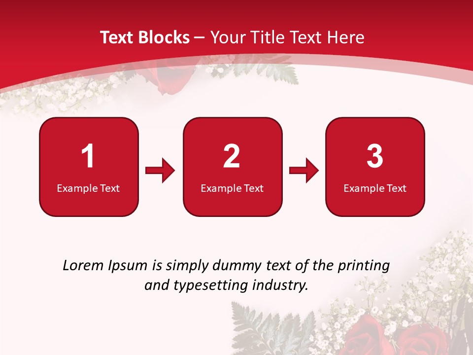 Rosebud Day Bloom PowerPoint Template