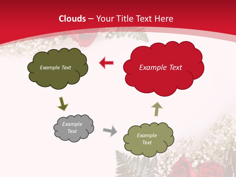 Rosebud Day Bloom PowerPoint Template