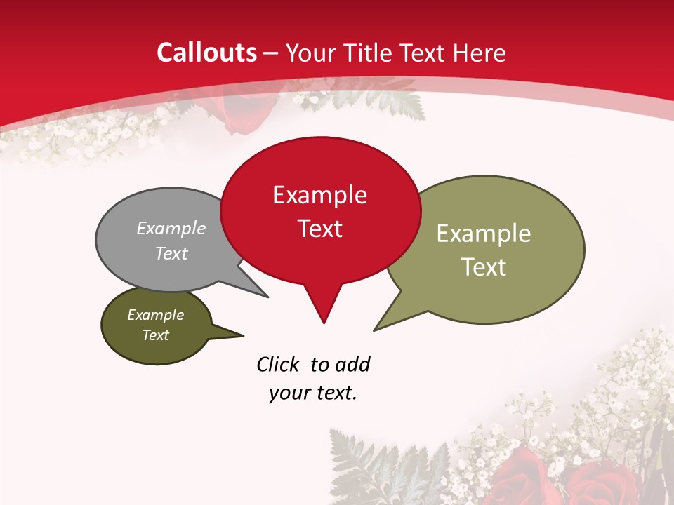 Rosebud Day Bloom PowerPoint Template