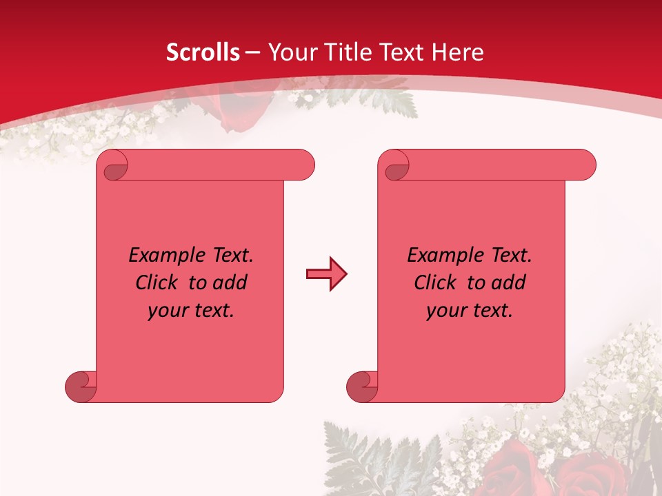 Rosebud Day Bloom PowerPoint Template