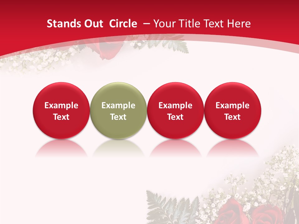 Rosebud Day Bloom PowerPoint Template