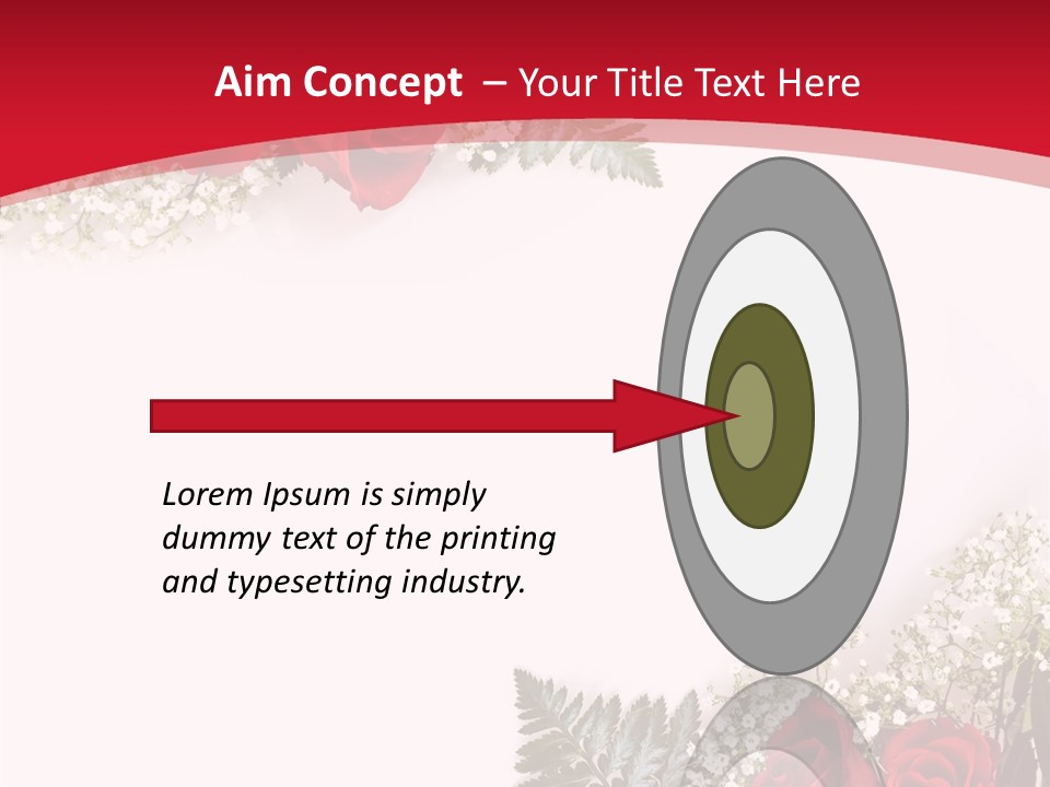 Rosebud Day Bloom PowerPoint Template