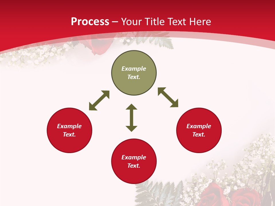 Rosebud Day Bloom PowerPoint Template