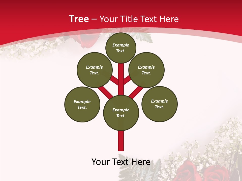 Rosebud Day Bloom PowerPoint Template