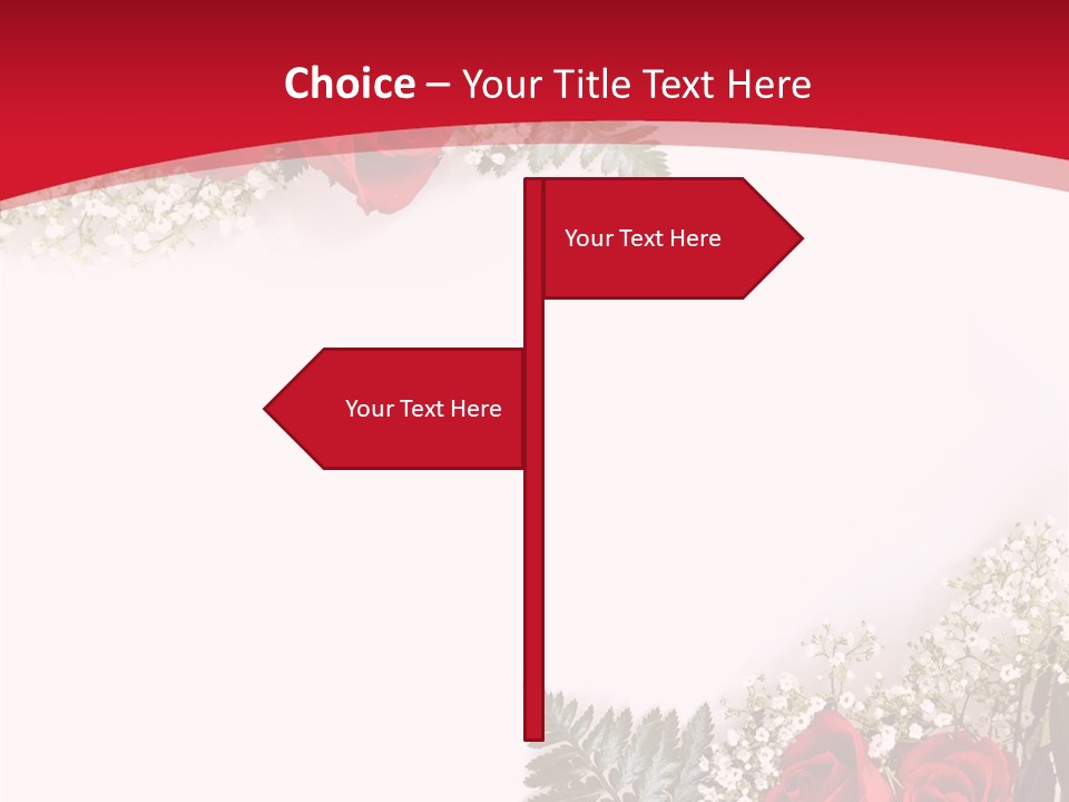 Rosebud Day Bloom PowerPoint Template