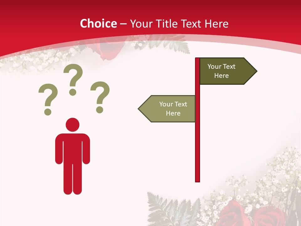 Rosebud Day Bloom PowerPoint Template