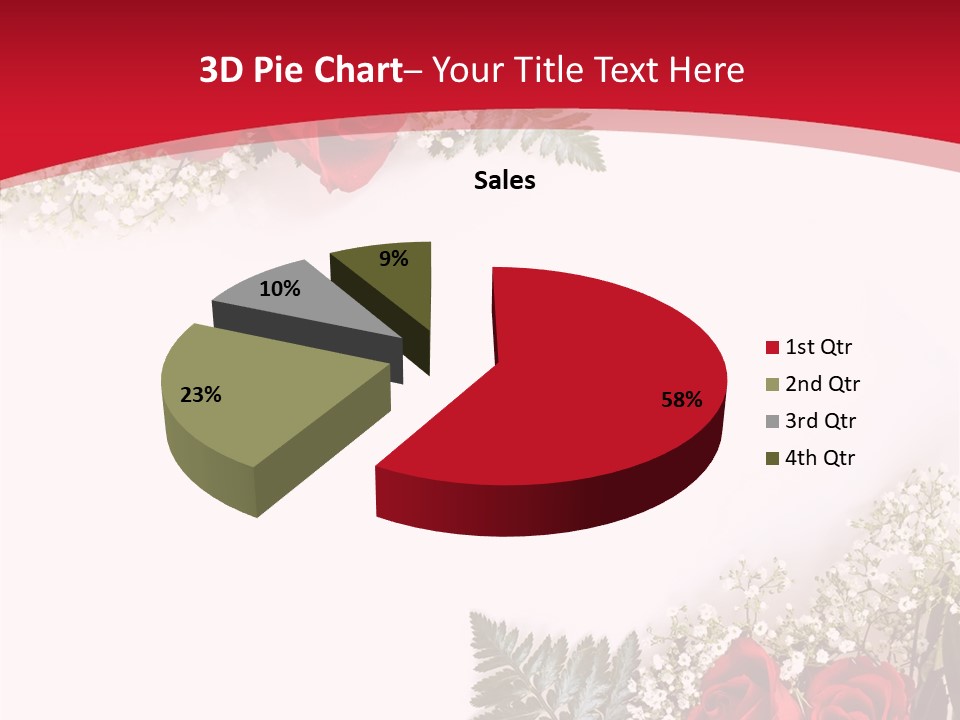 Rosebud Day Bloom PowerPoint Template