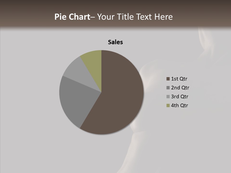 Girl Silhouette Abstract PowerPoint Template