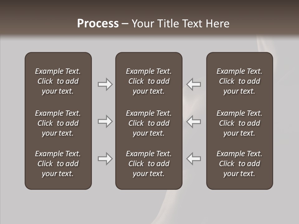 Girl Silhouette Abstract PowerPoint Template
