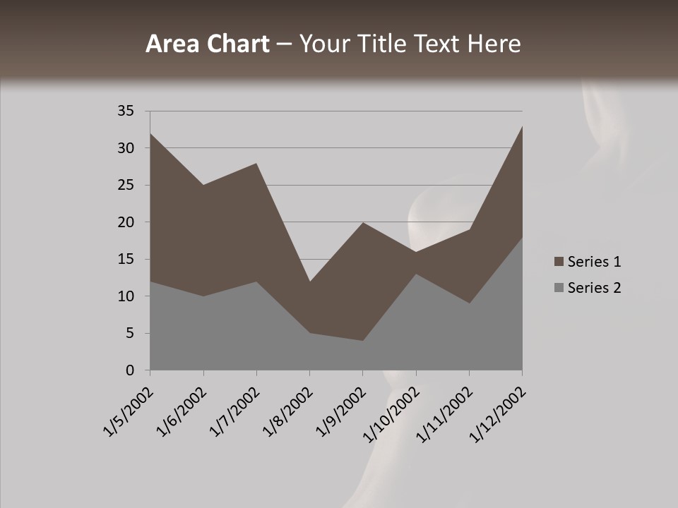 Girl Silhouette Abstract PowerPoint Template
