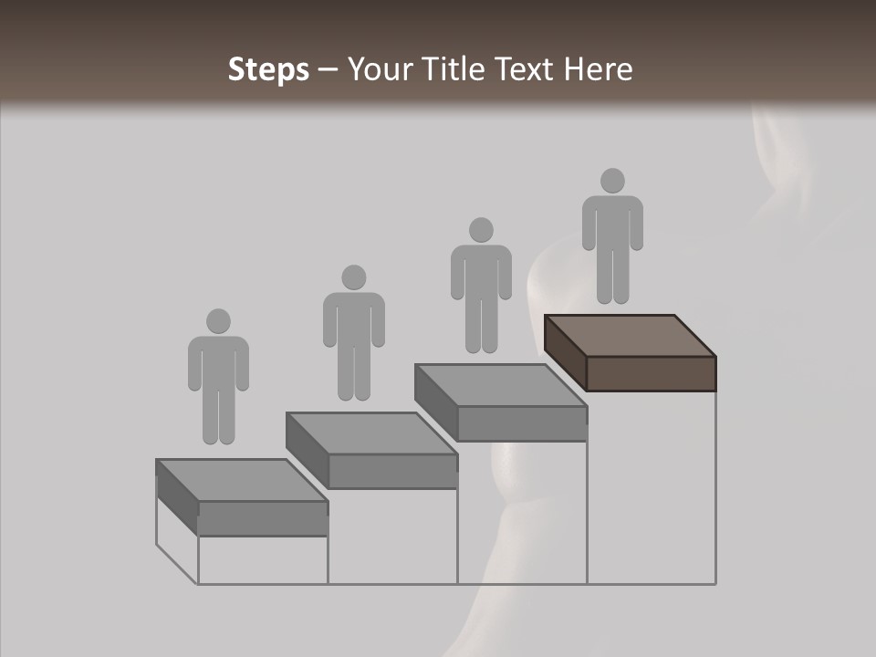 Girl Silhouette Abstract PowerPoint Template