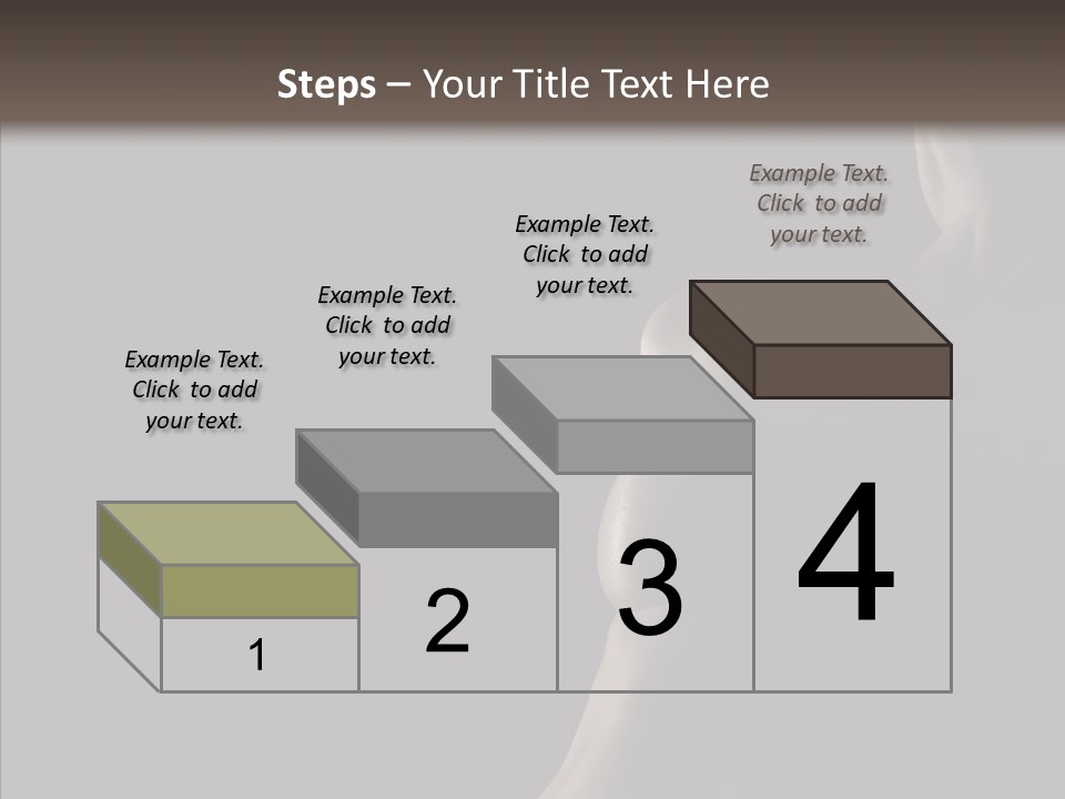 Girl Silhouette Abstract PowerPoint Template