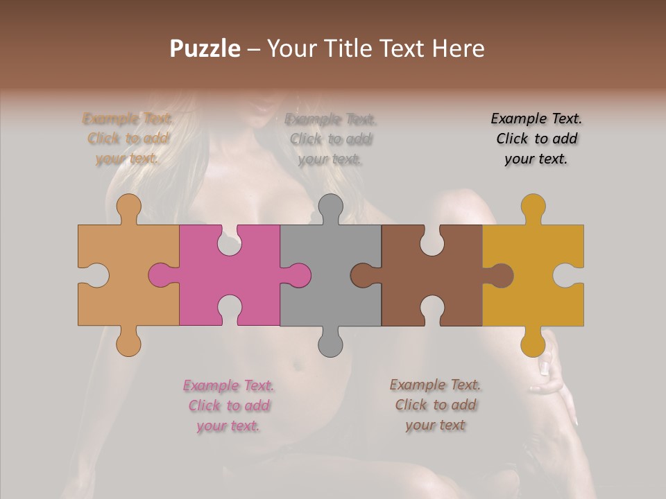 Humorou Character Di Cu Ion PowerPoint Template