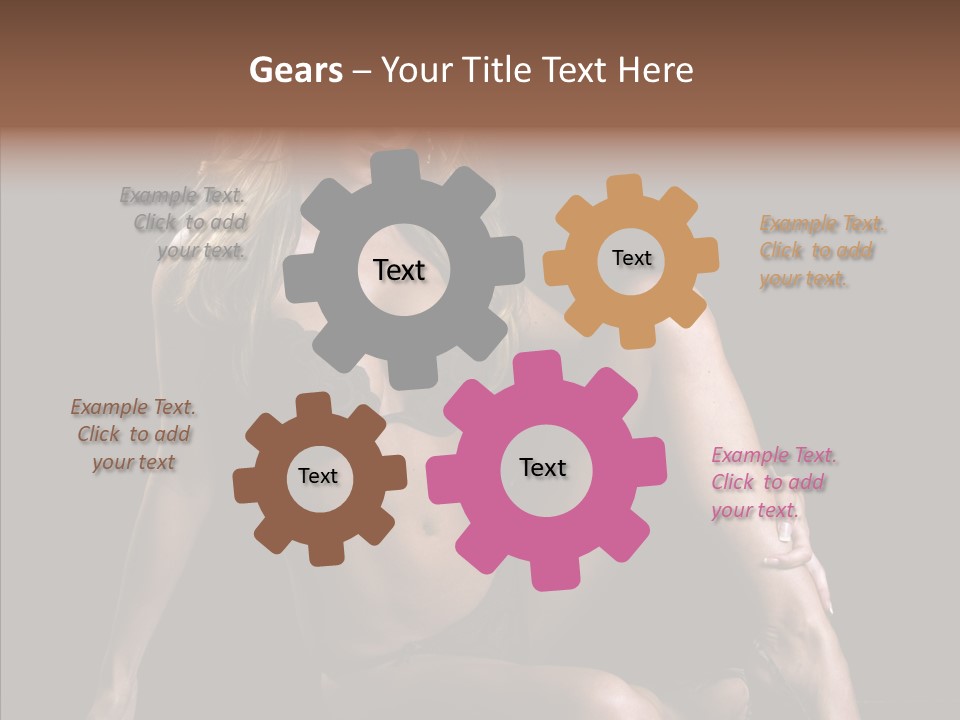 Humorou Character Di Cu Ion PowerPoint Template