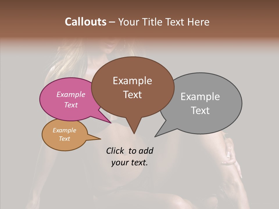 Humorou Character Di Cu Ion PowerPoint Template