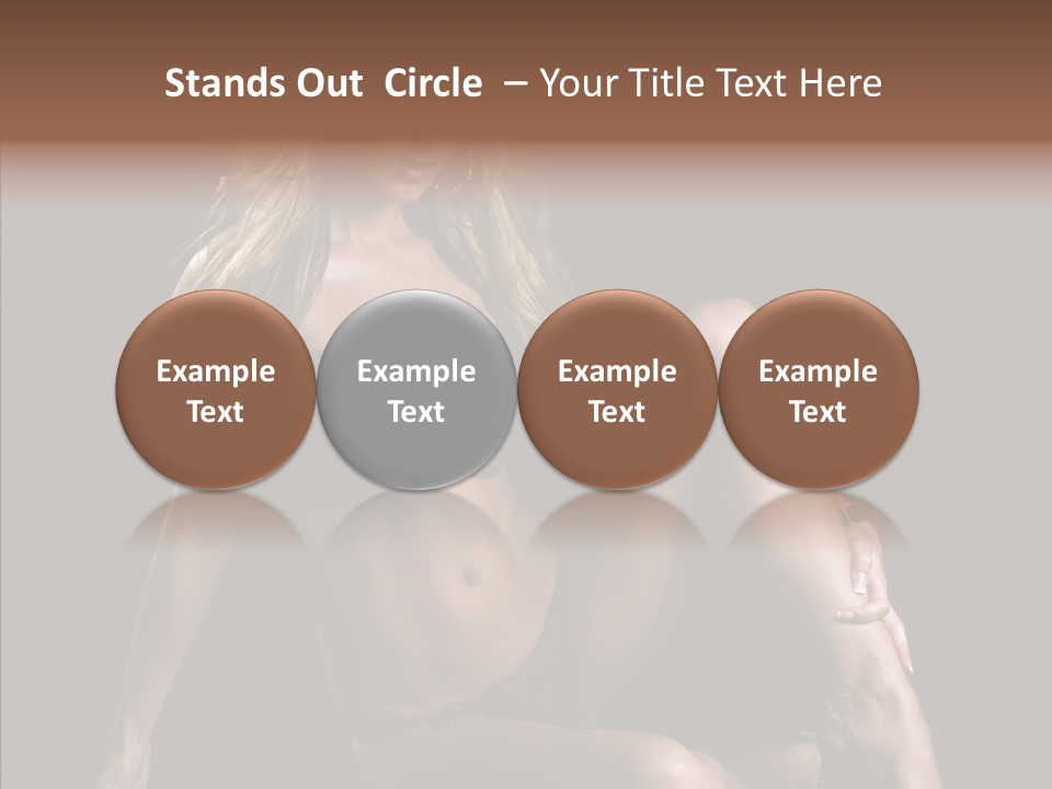 Humorou Character Di Cu Ion PowerPoint Template