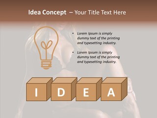 Humorou Character Di Cu Ion PowerPoint Template