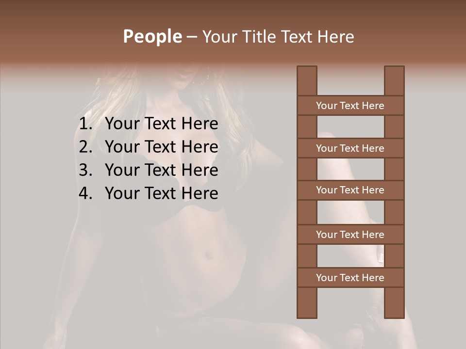 Humorou Character Di Cu Ion PowerPoint Template