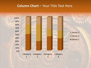 Design Circle Rusty PowerPoint Template