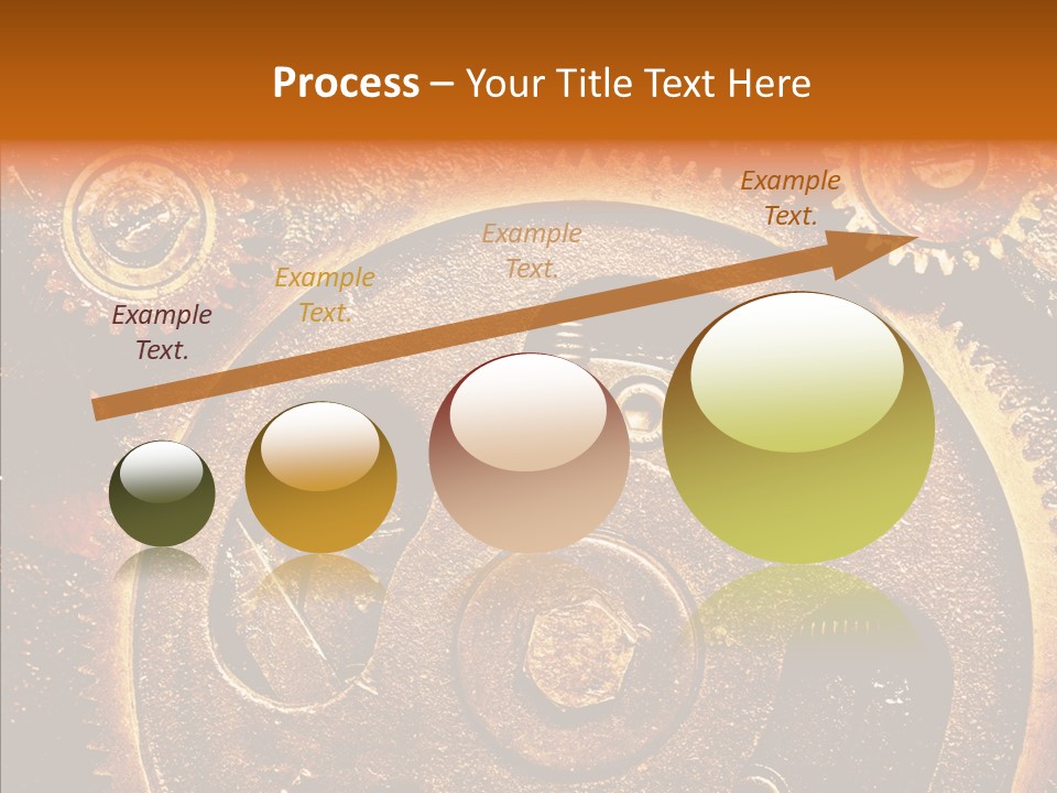 Design Circle Rusty PowerPoint Template
