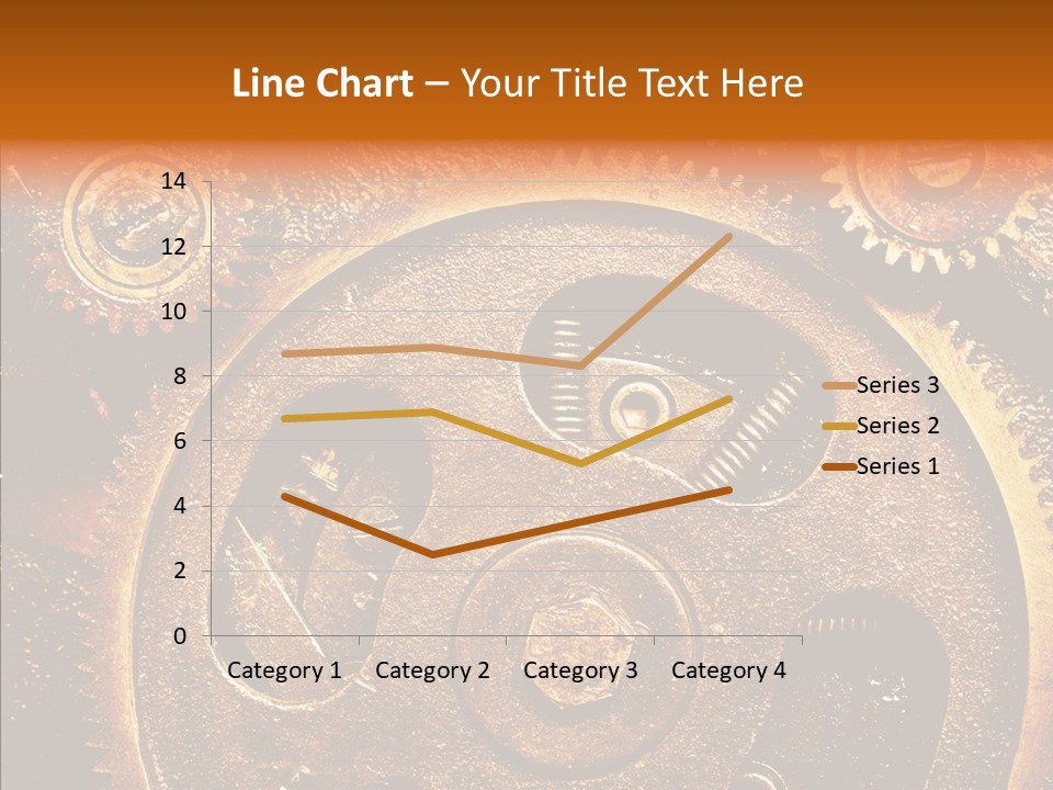 Design Circle Rusty PowerPoint Template