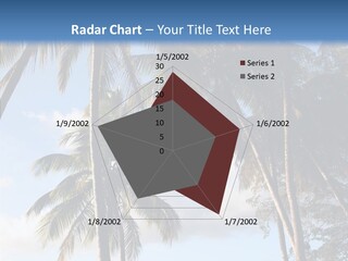 Tourism Shore Coconut PowerPoint Template