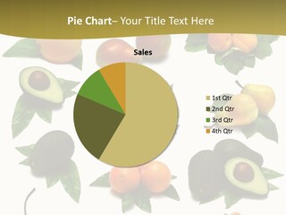 Basket Group Apricot PowerPoint Template