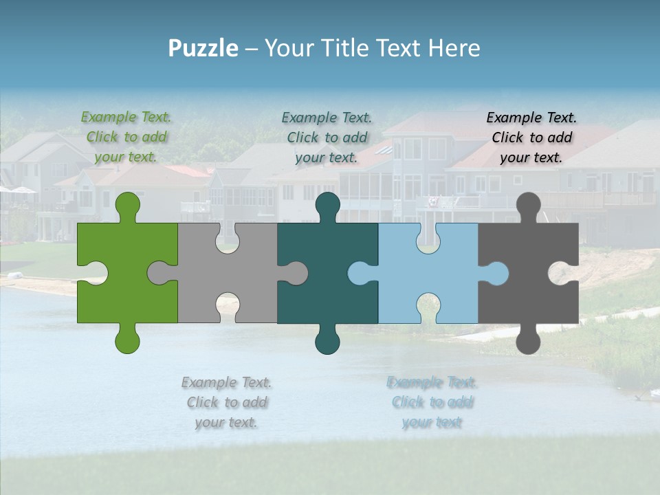 Residential Luxury Real Estate PowerPoint Template