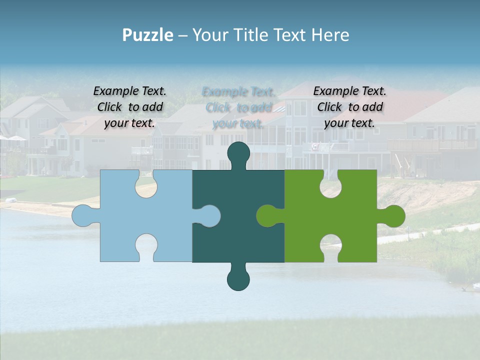 Residential Luxury Real Estate PowerPoint Template