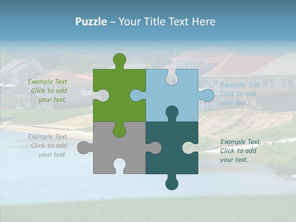 Residential Luxury Real Estate PowerPoint Template