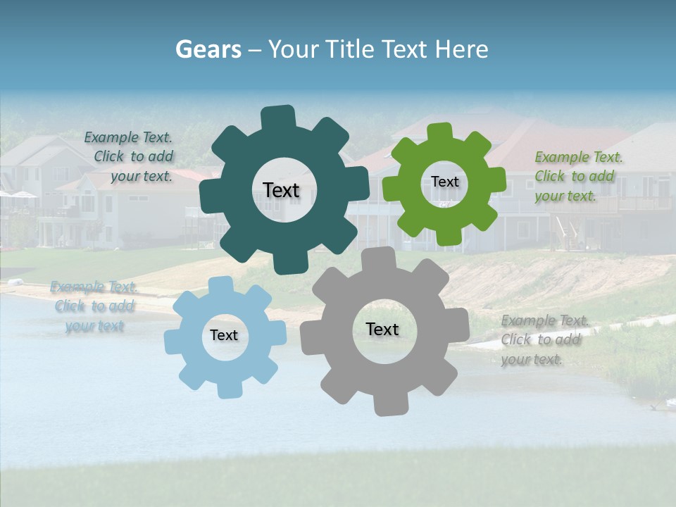 Residential Luxury Real Estate PowerPoint Template