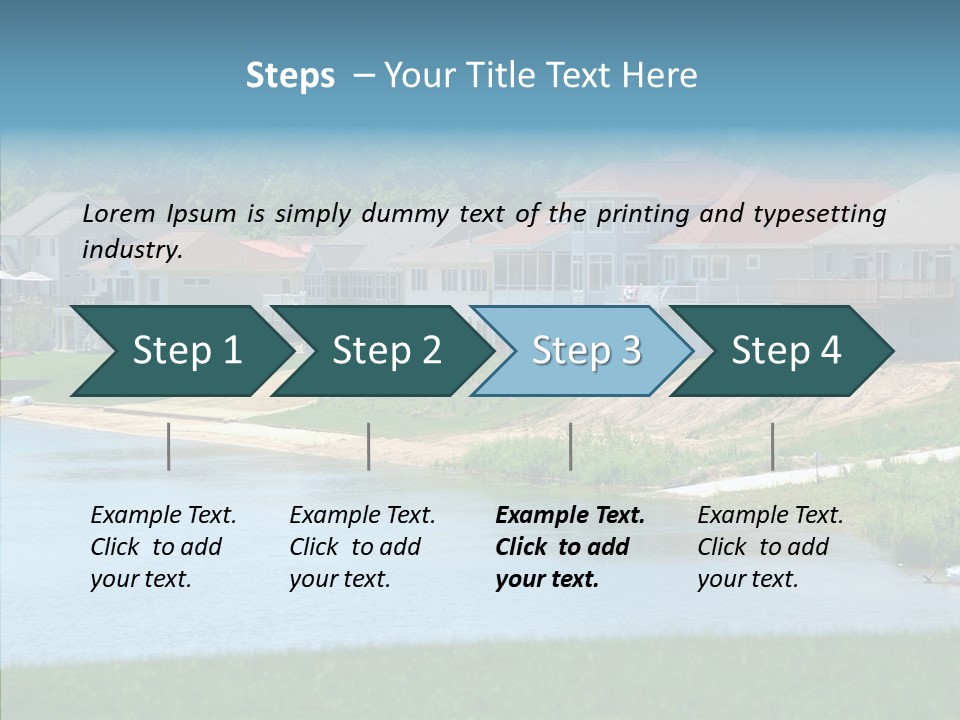 Residential Luxury Real Estate PowerPoint Template