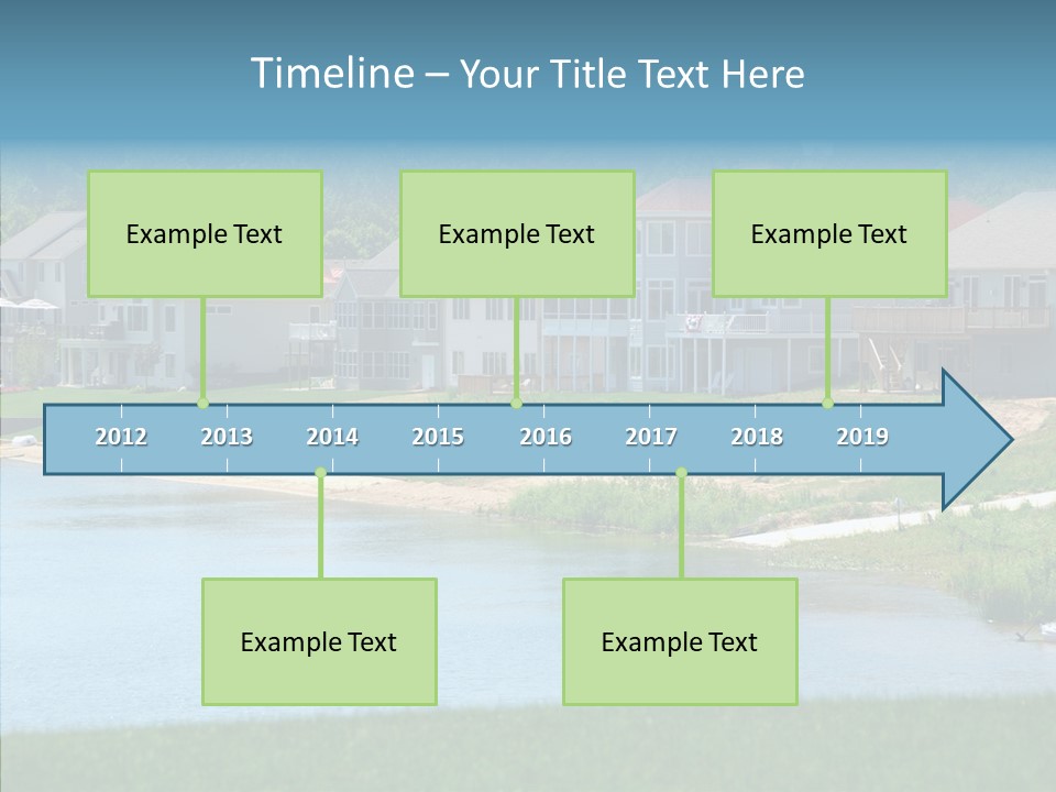 Residential Luxury Real Estate PowerPoint Template
