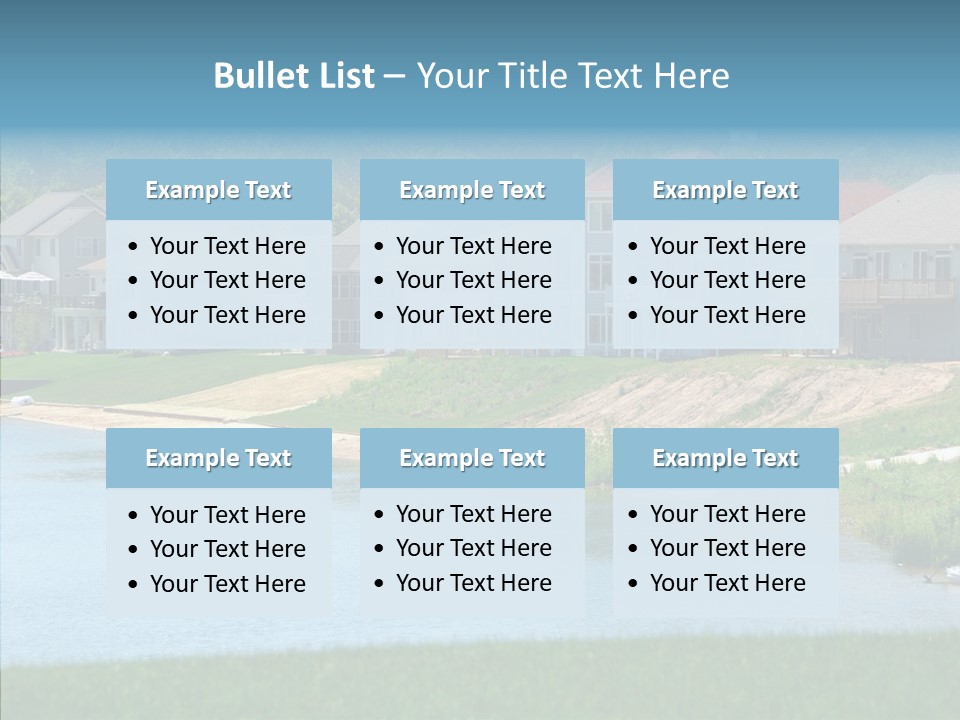 Residential Luxury Real Estate PowerPoint Template
