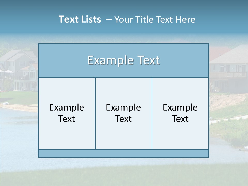 Residential Luxury Real Estate PowerPoint Template