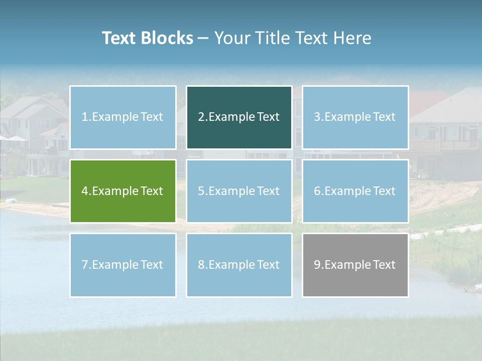 Residential Luxury Real Estate PowerPoint Template