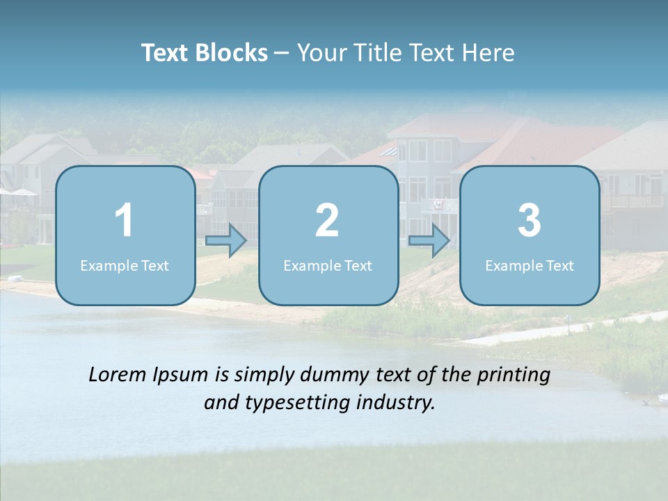 Residential Luxury Real Estate PowerPoint Template