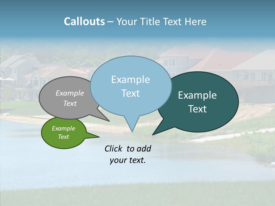 Residential Luxury Real Estate PowerPoint Template