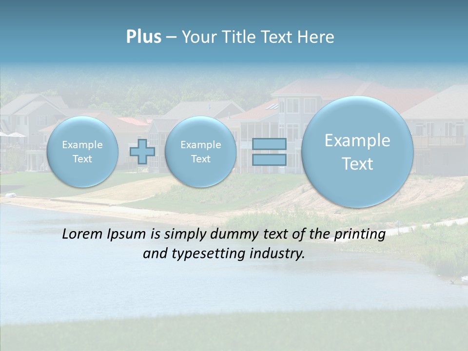 Residential Luxury Real Estate PowerPoint Template