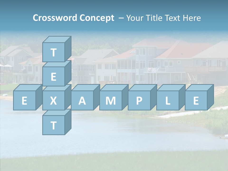 Residential Luxury Real Estate PowerPoint Template