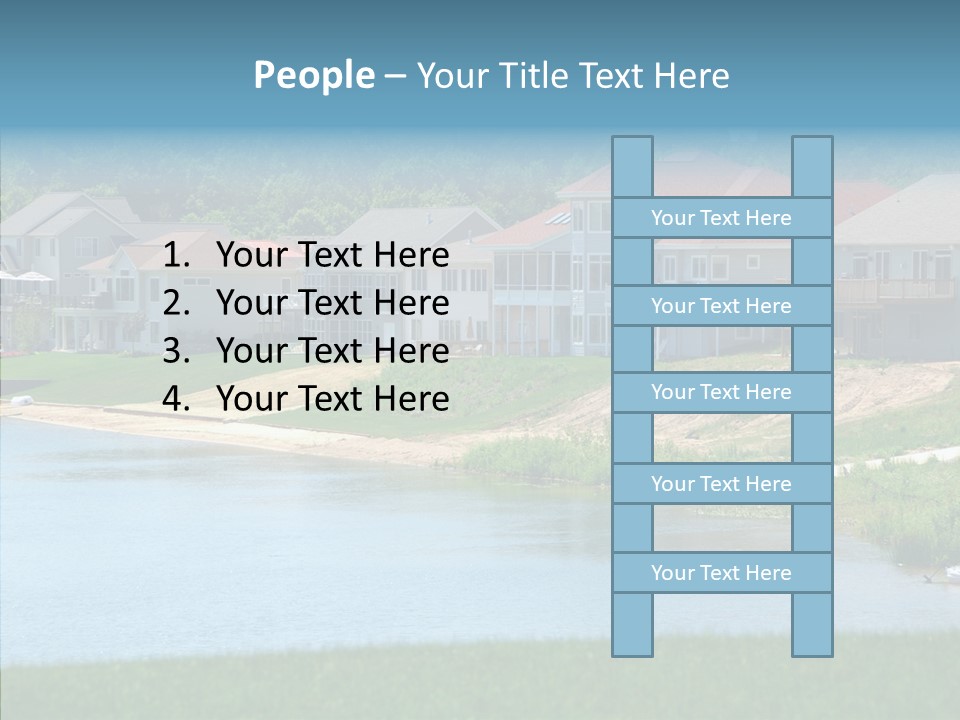 Residential Luxury Real Estate PowerPoint Template